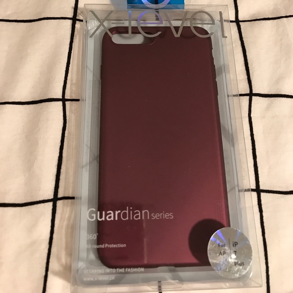 FINAL MARKDOWN Maroon IPhone 7 Plus Case